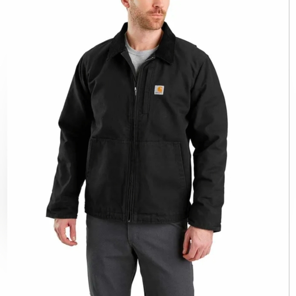 Carhartt Jacket: Men's 103370 001 Black Full Swing Armstrong Jacket Size XL